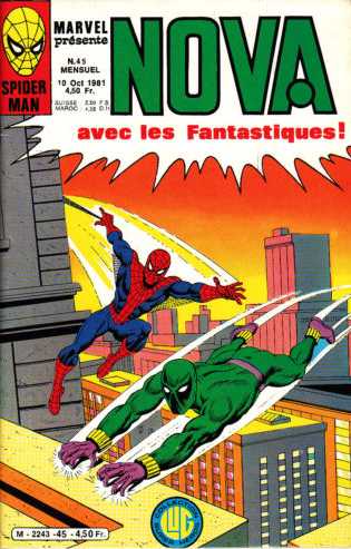 Scan de la Couverture Nova n 45